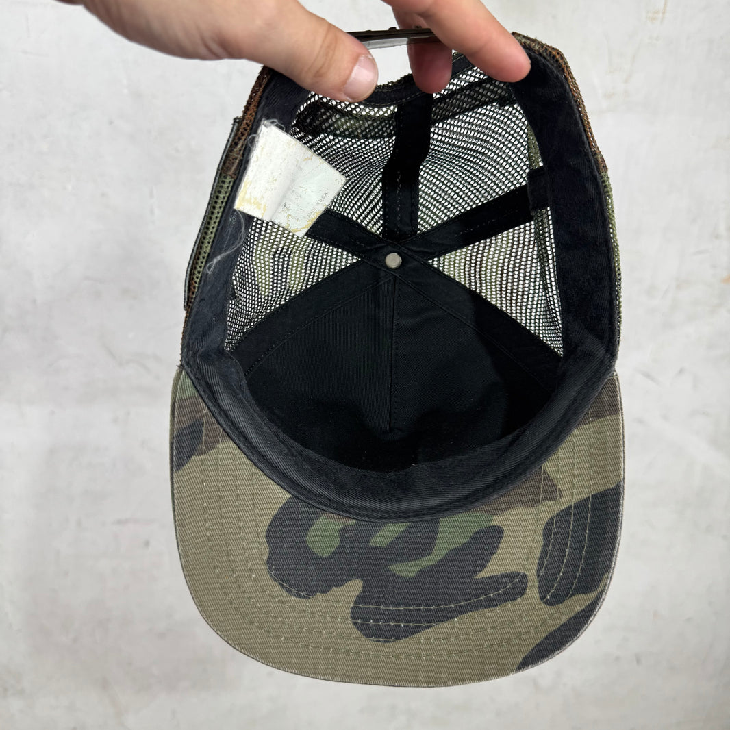 Chrome Hearts Heros Project Camo Trucker Hat