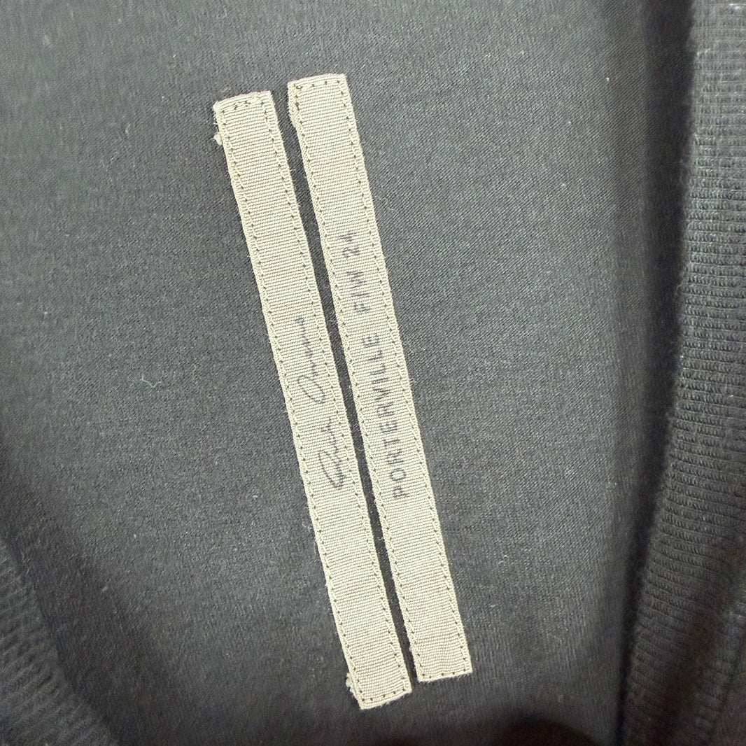 Rick Owens Black Jumbo T-Shirt