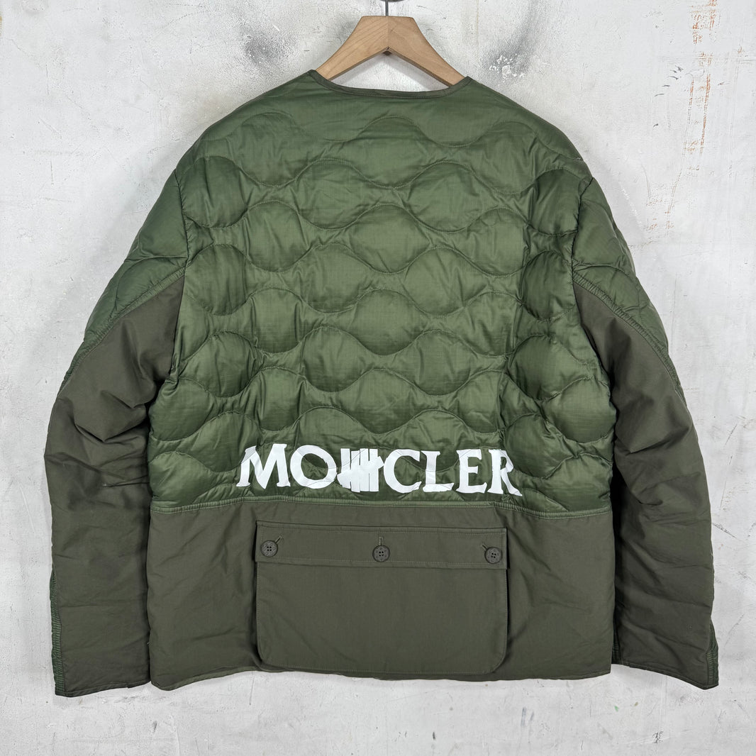 Moncler x Undefeated Quilted Military Jacket