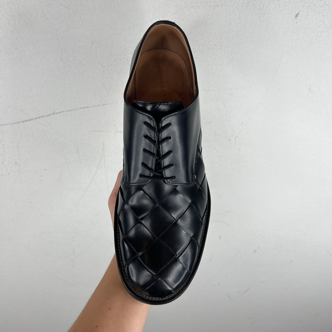 Bottega Veneta Intrecciato Toe Derbies