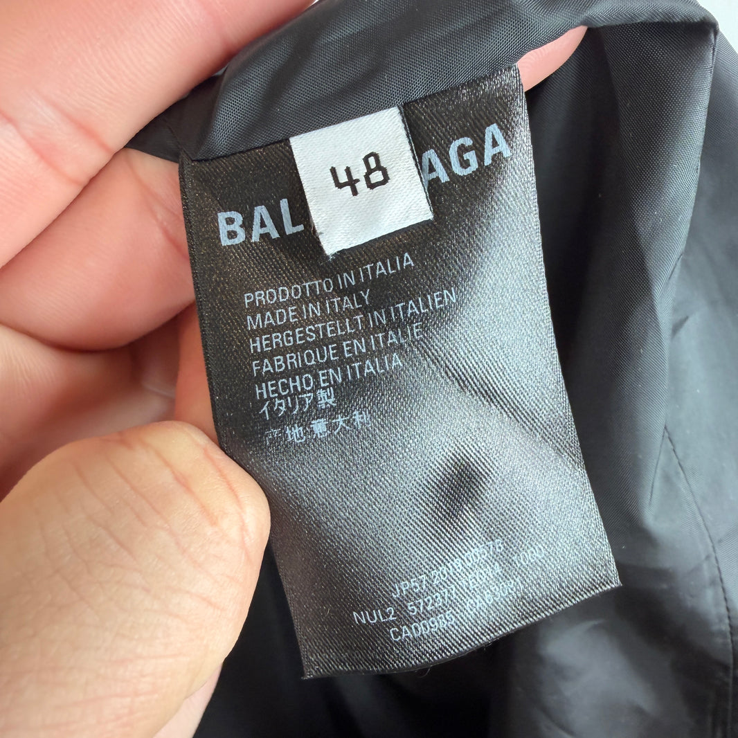 Balenciaga Nylon Trench Coat