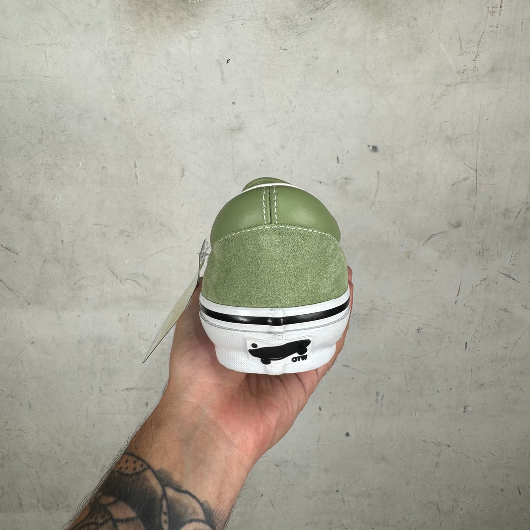 Vans X Engineered Garments Green Sample Classic Slip Ons