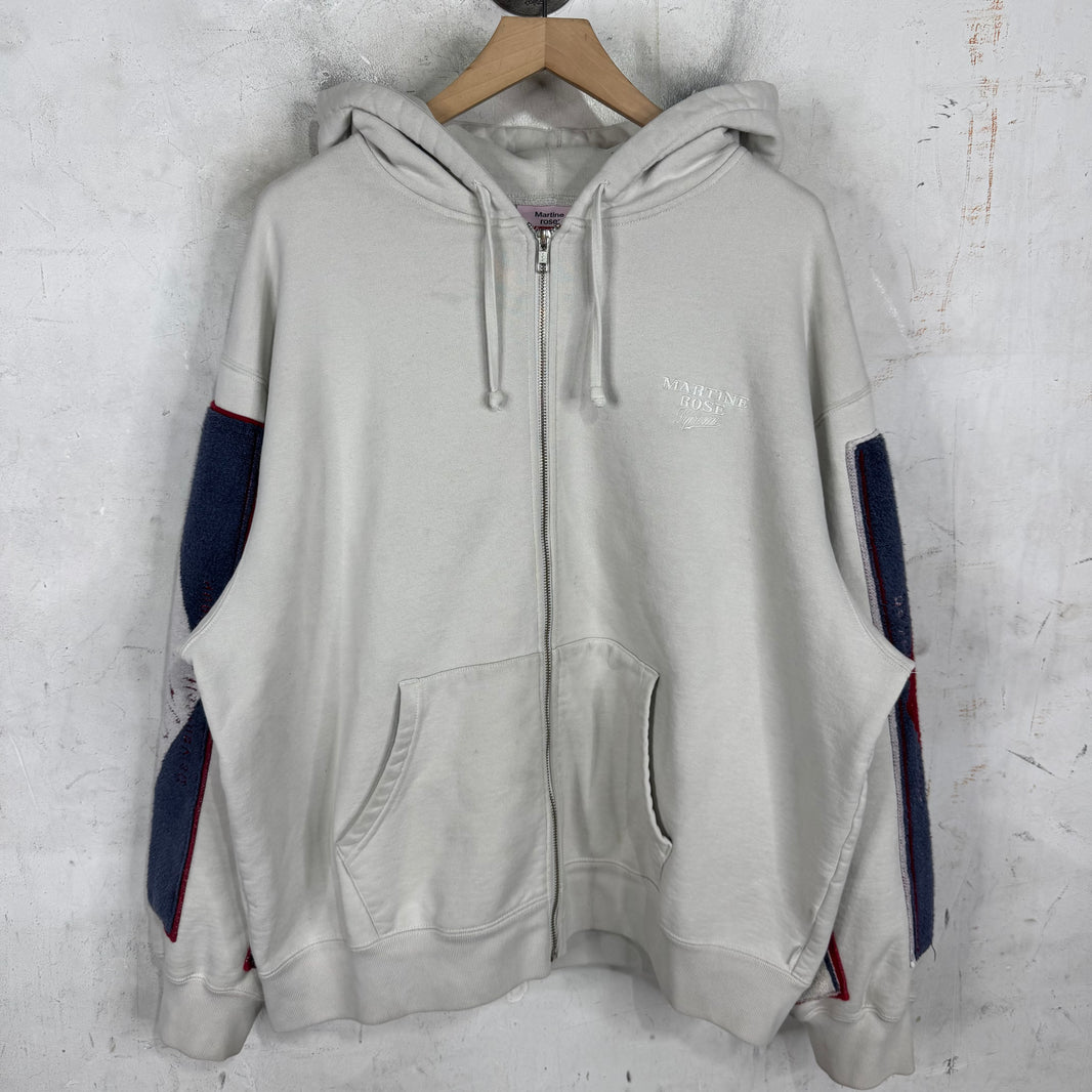 Supreme x Martine Rose Towel Zip Hoodie