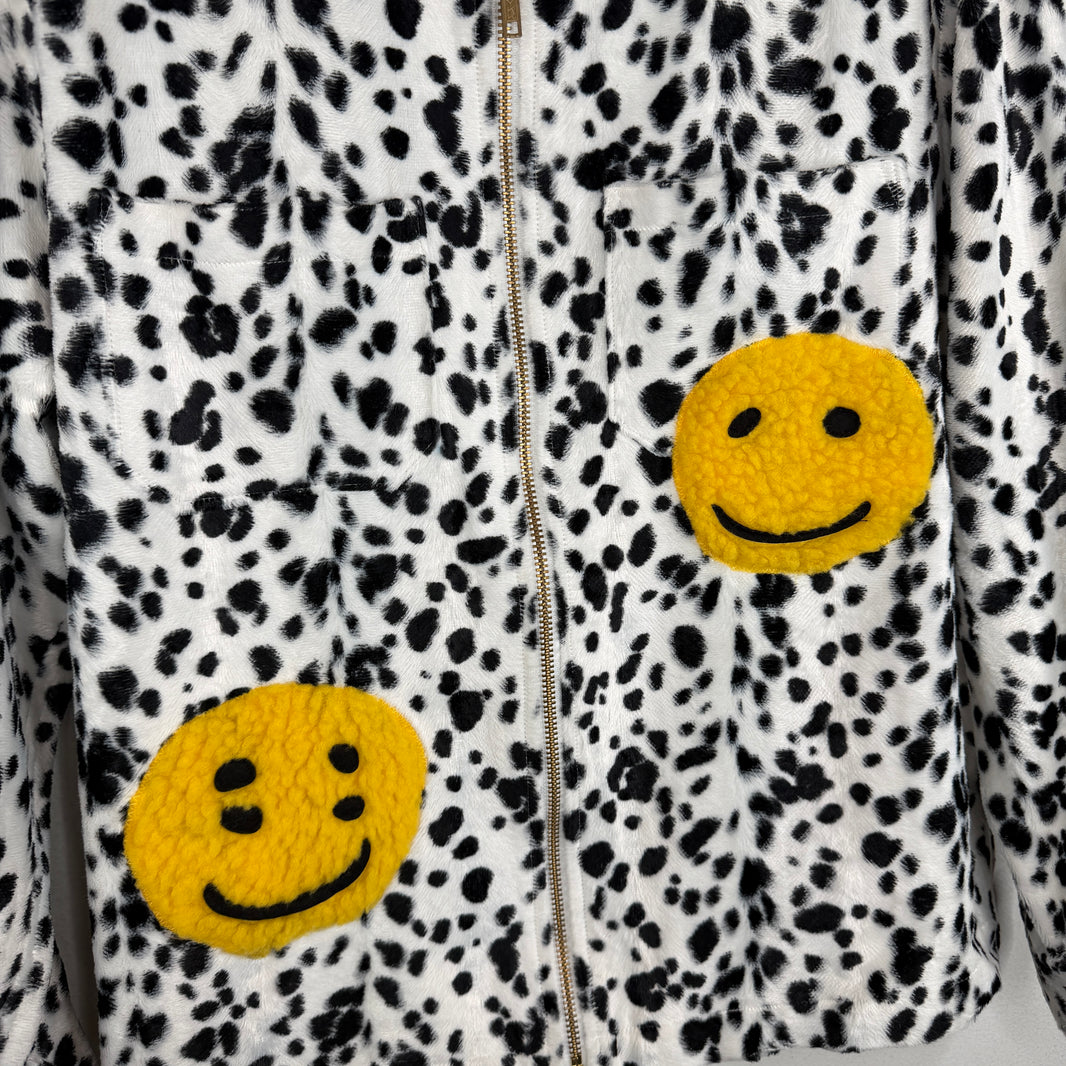 CPFM Cow Print Ranch Zip Up Jacket