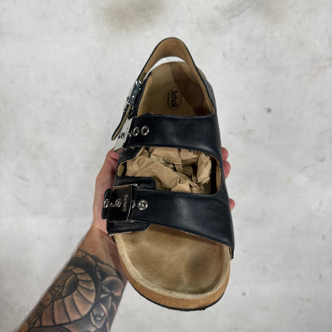 Balenciaga x Scholl Buckled Sandals