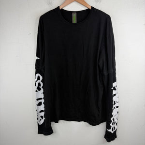 Endless Denim Black/White Thermal T-Shirt