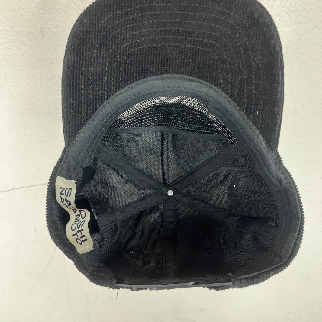 Satoshi Nakamoto Corduroy Chainstitch Logo Hat