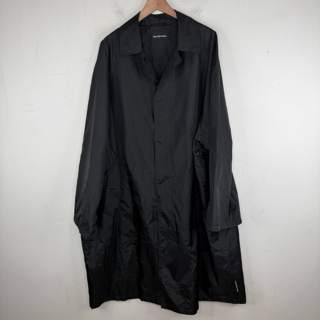 Balenciaga Nylon Trench Coat