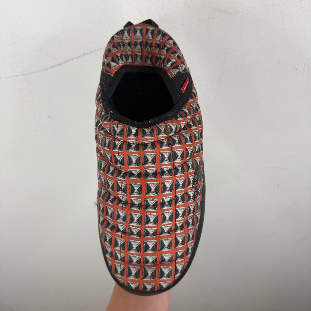 Supreme TNF Orange Traction Mules