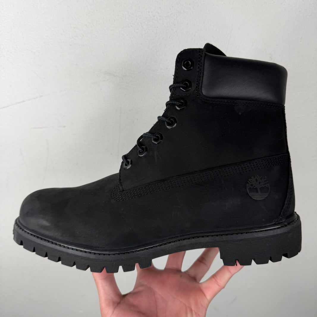 Timberland 6 Inch Black Boots