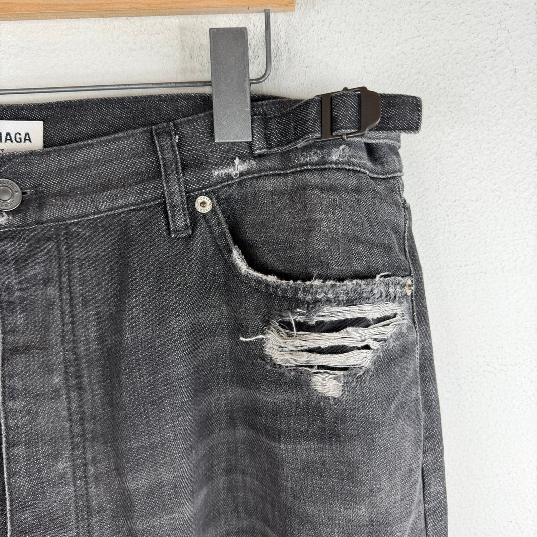Balenciaga Black Skater Jeans