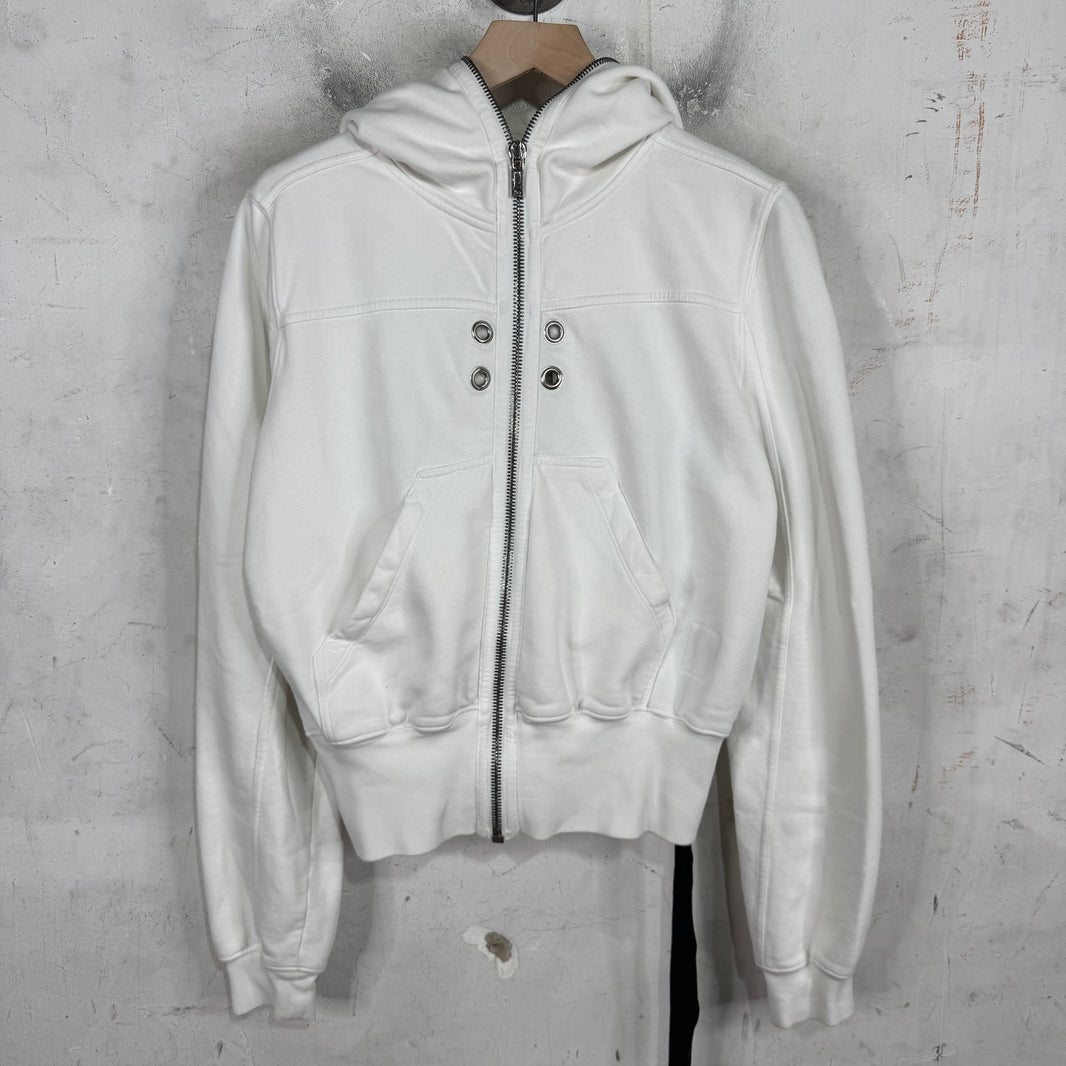 DRKSHDW Grommet Cropped Gimp Hoodie