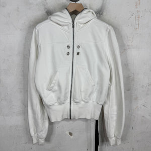 DRKSHDW Grommet Cropped Gimp Hoodie