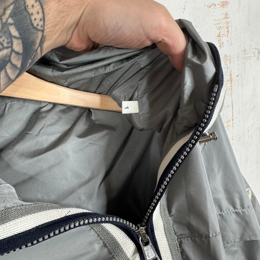 Moncler Anton Giubotto Silver Windbreaker