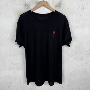 Elder Statesman Palm Tree Cashmere Knit T-Shirt
