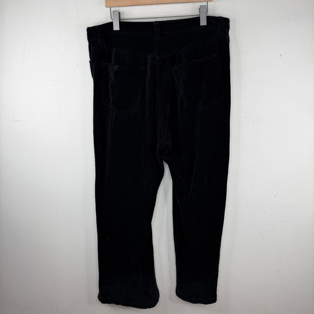 Balenciaga Smoked Terrycloth Baggy Pants