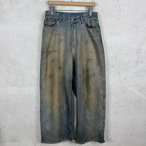 Acne Studios Penicillin Distressed Baggy Jeans