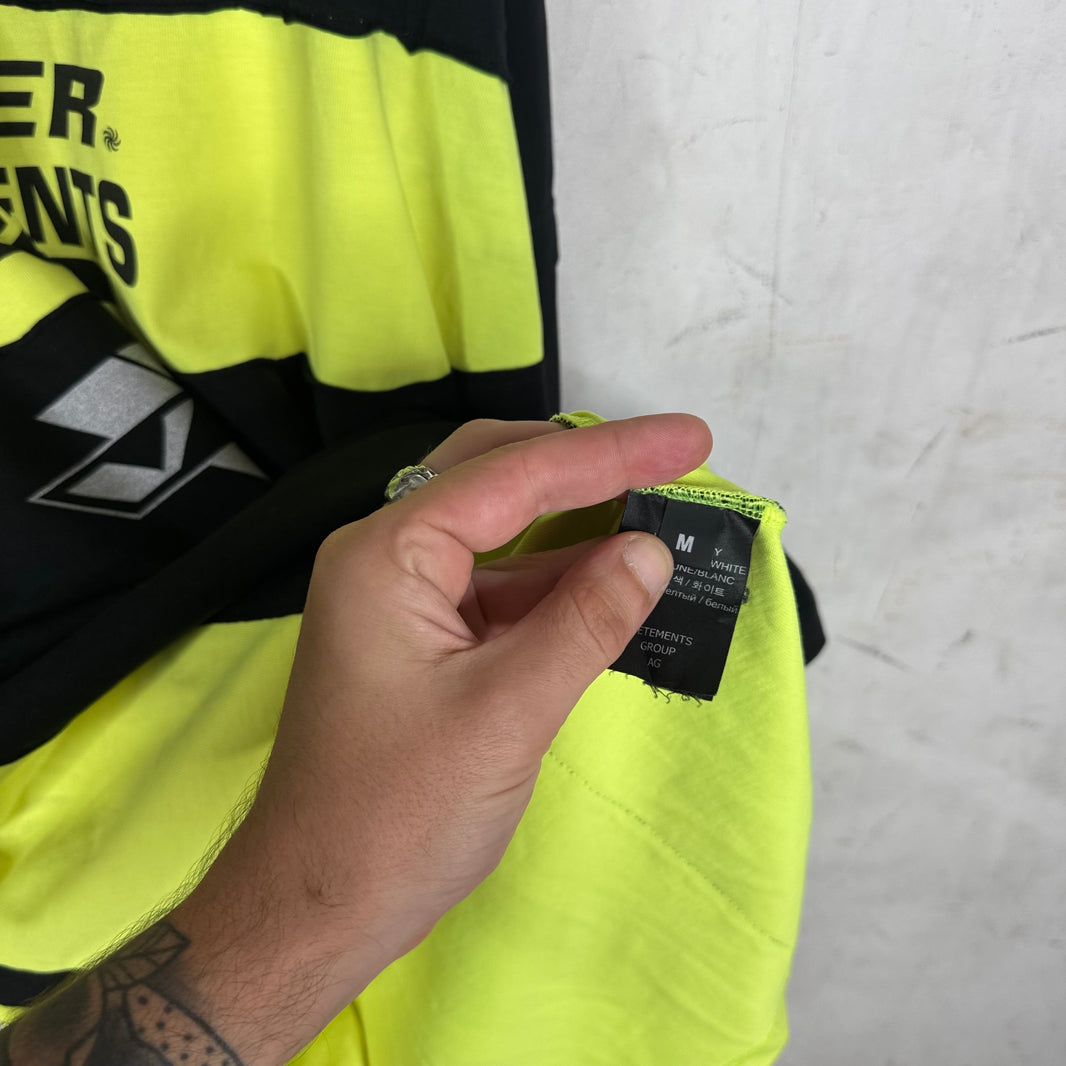 Vetements Neon/Black Rebuilt LS T-Shirt