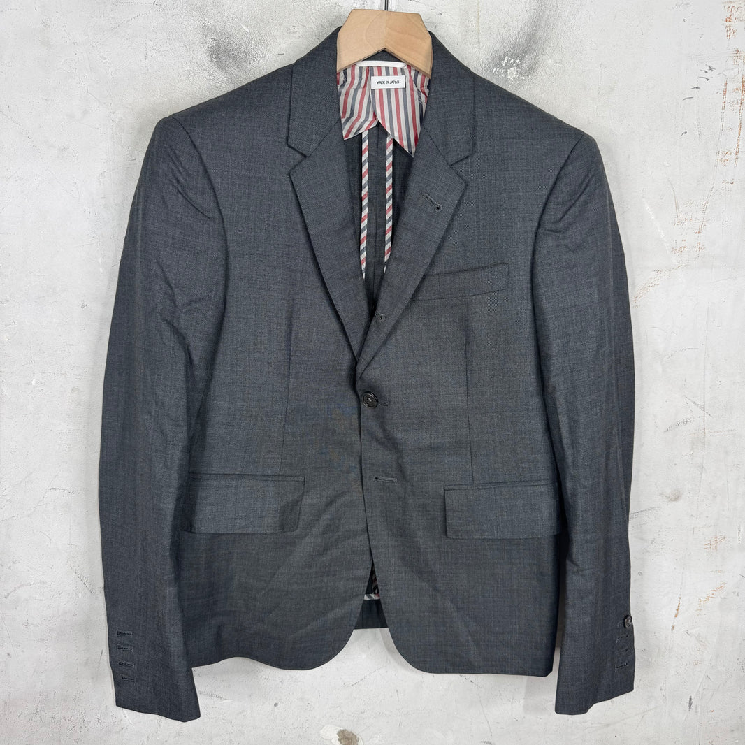 Thom Browne Dark Grey Light Blazer