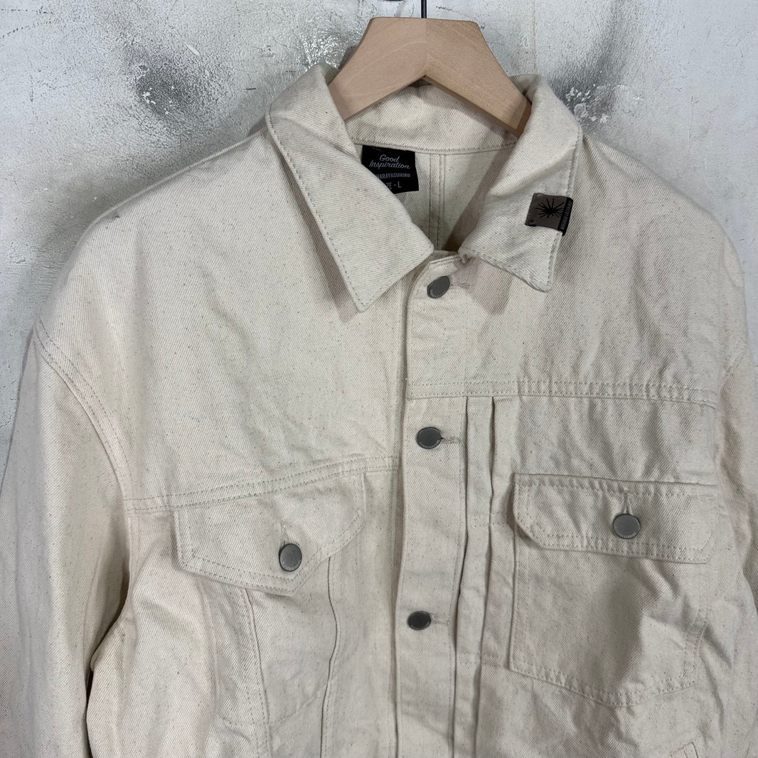 Maison Mihara Yasuhiro Beige Type 2 Denim Jacket