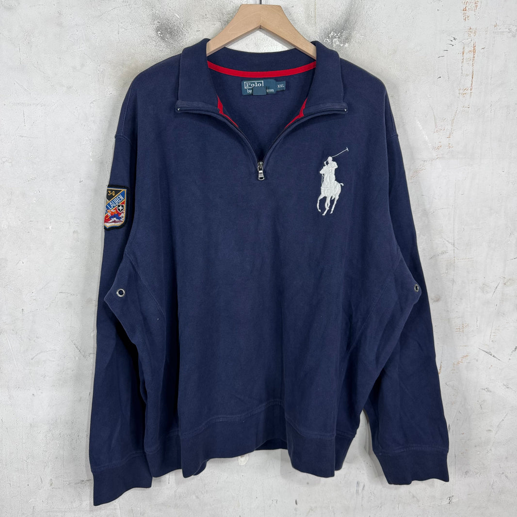 Ralph Lauren Big Pony Q-Zip Sweatshirt
