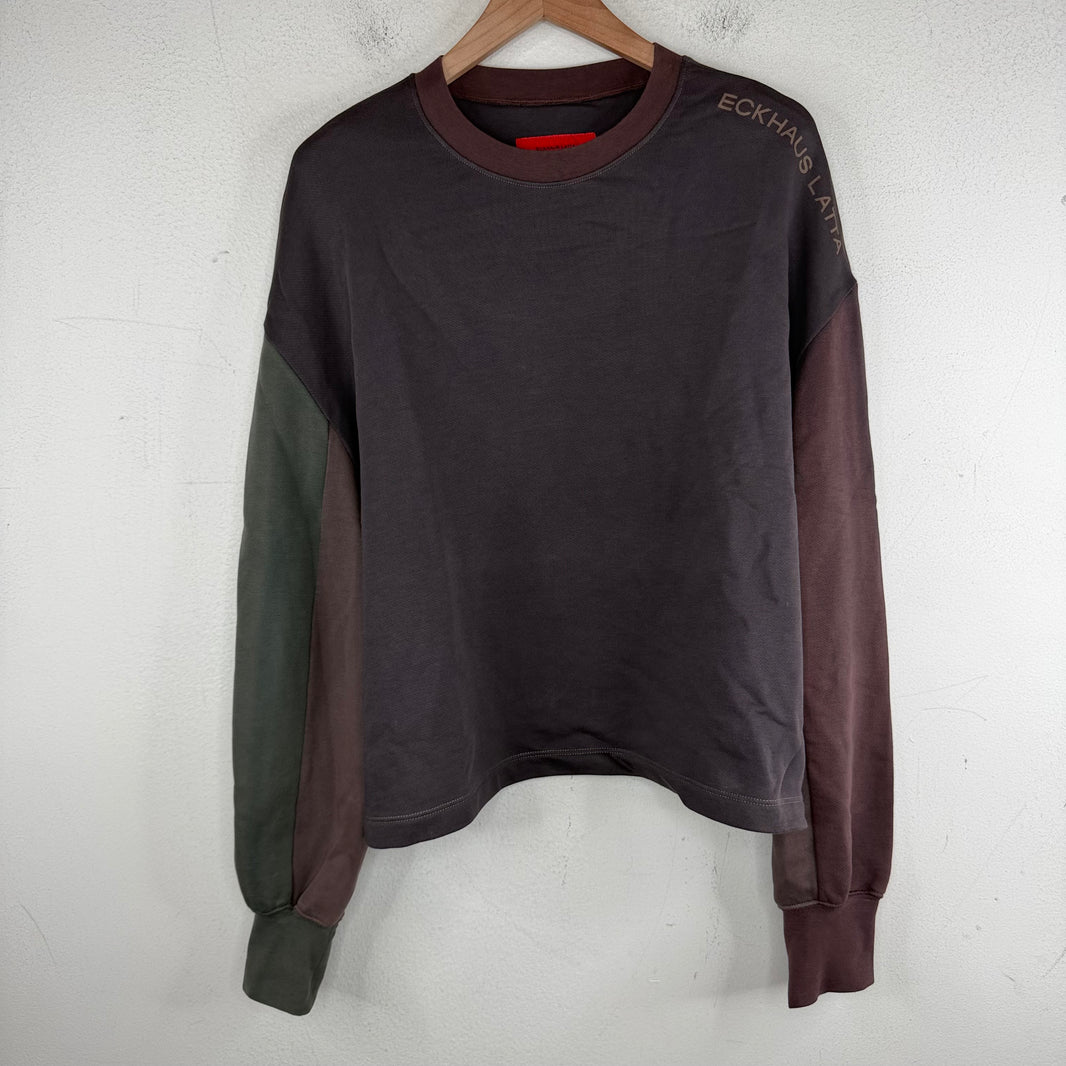 Eckhaus Latta Colorblock Sleeve Crewneck