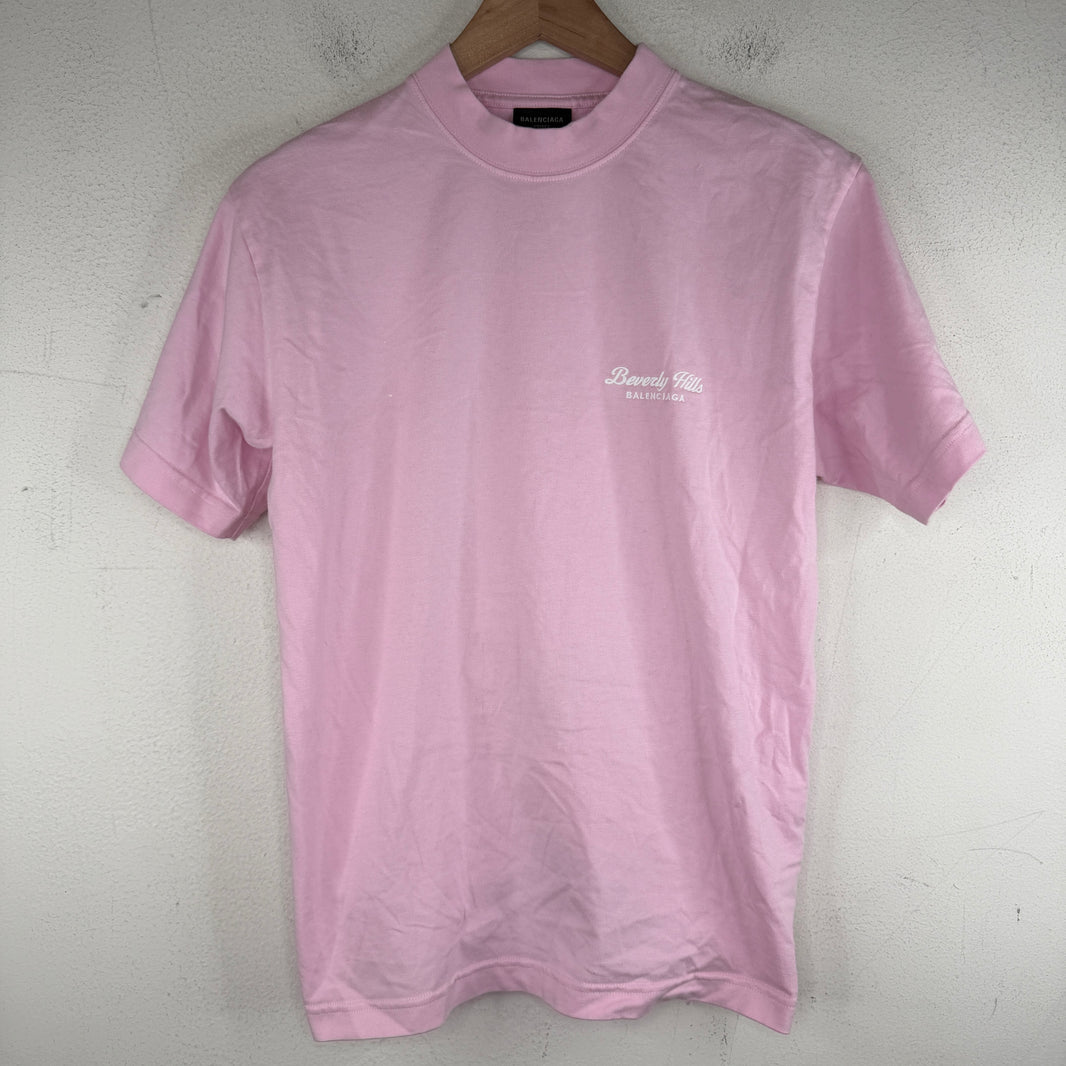 Balenciaga Sample Beverly Hills Back Knot T-Shirt