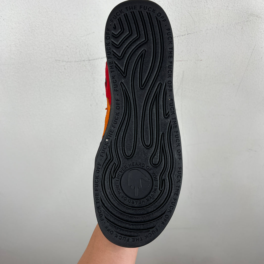 I Never Heard of You Flame Sample F*** Off Sneakers