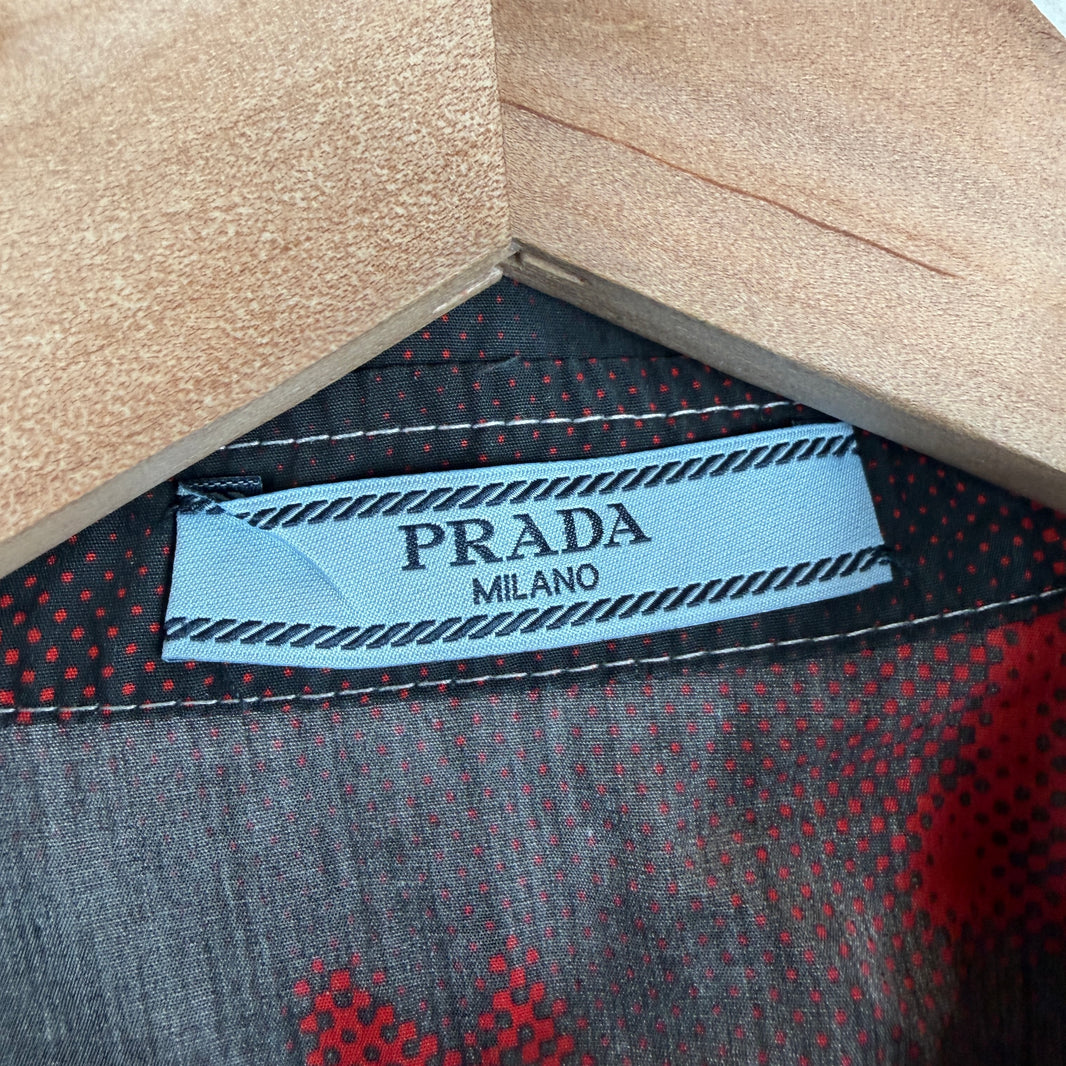Prada Rabbit Striped L/S Shirt