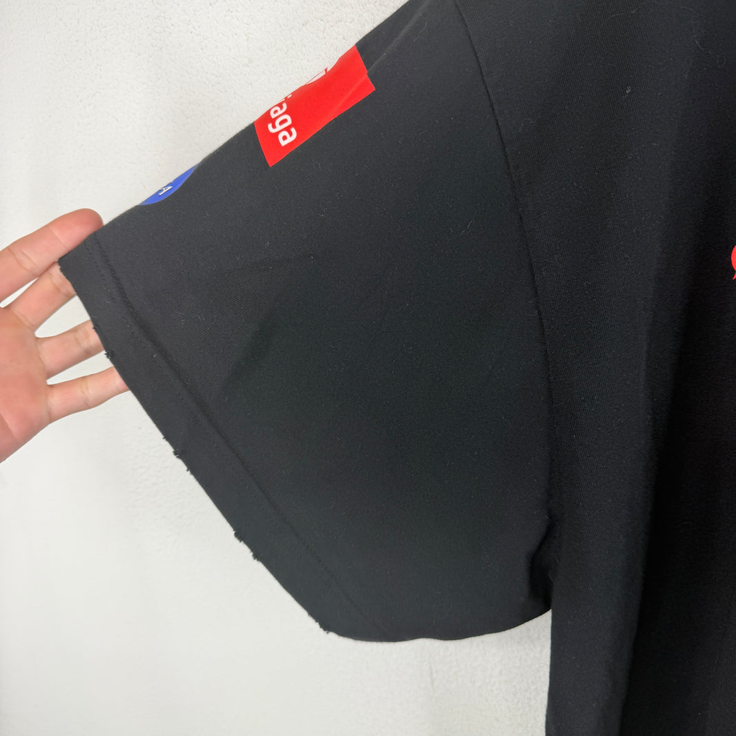 Balenciaga Sample Oversized Multi Logo Racer T-Shirt