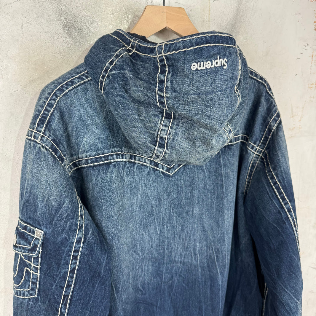 Supreme x True Religion Gore-Tex Denim Parka