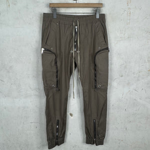 Rick Owens Phlegethon Dust Canvas Bauhaus Jogger