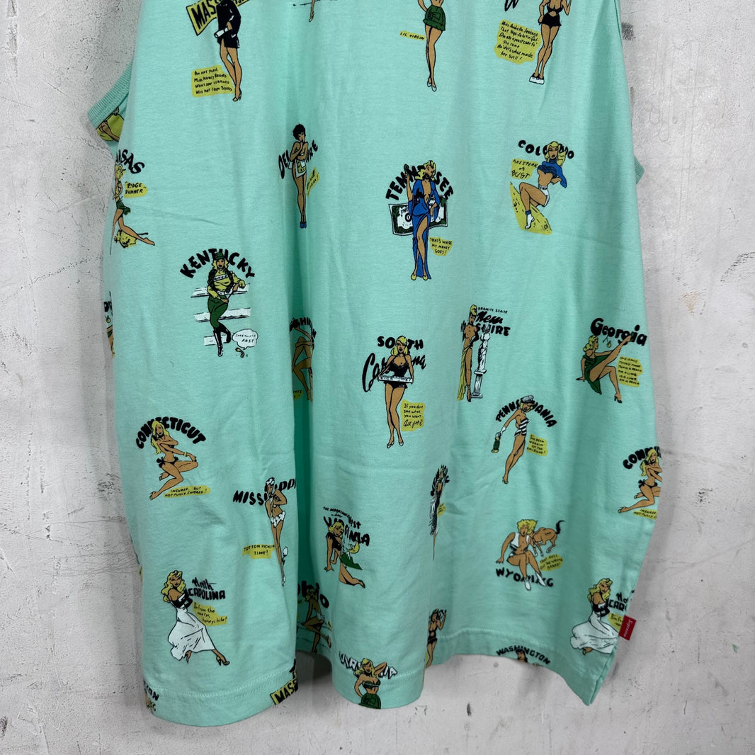 Supreme Mint Girls Tank
