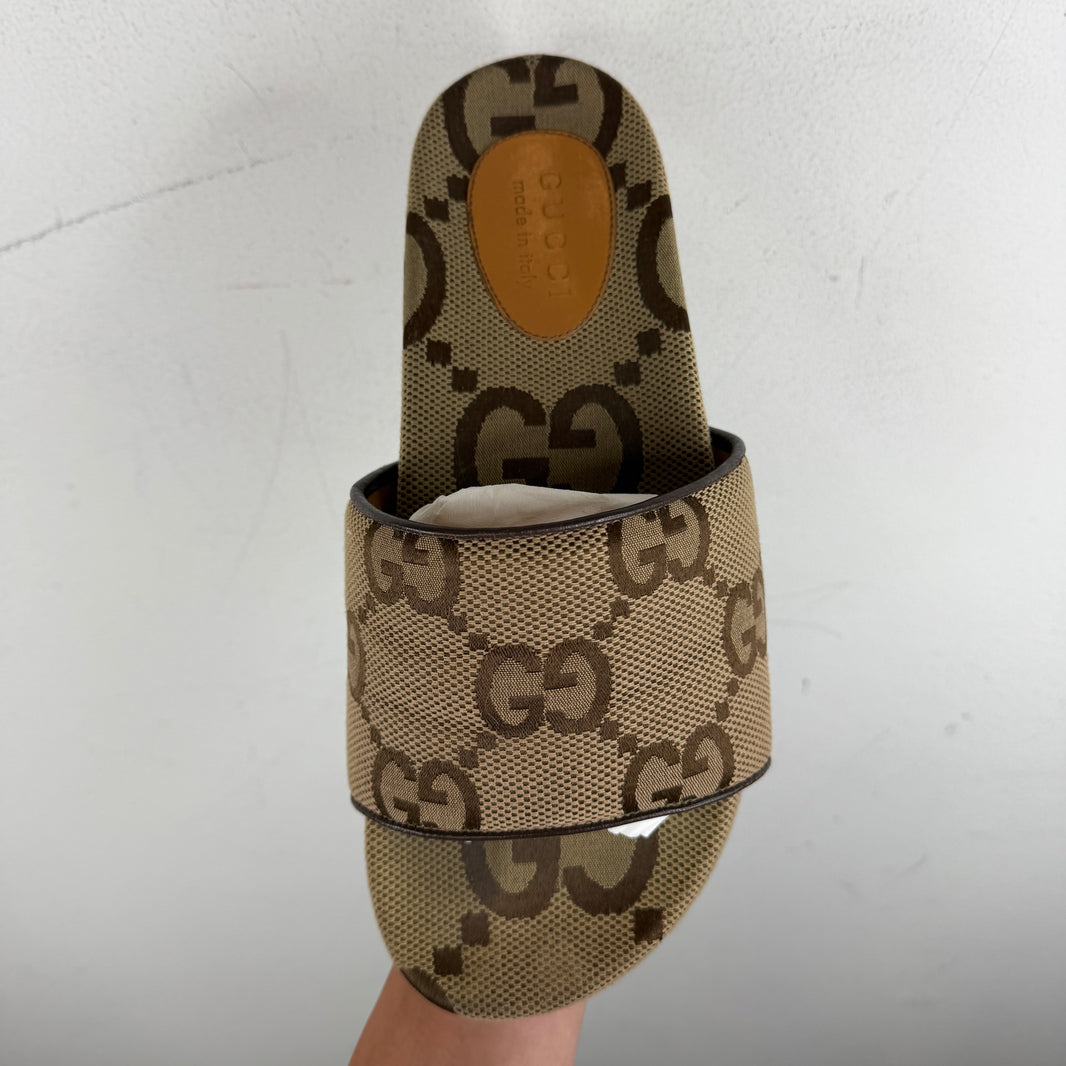 Gucci Big GG Monogram Slides