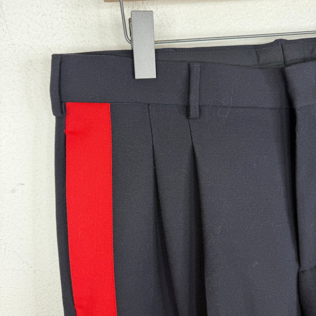 Stella McCartney Red Stripe Navy Trousers