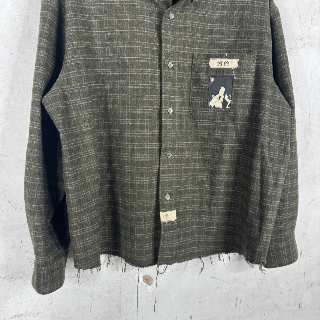 ERD Wool Assemblage Flannel Shirt