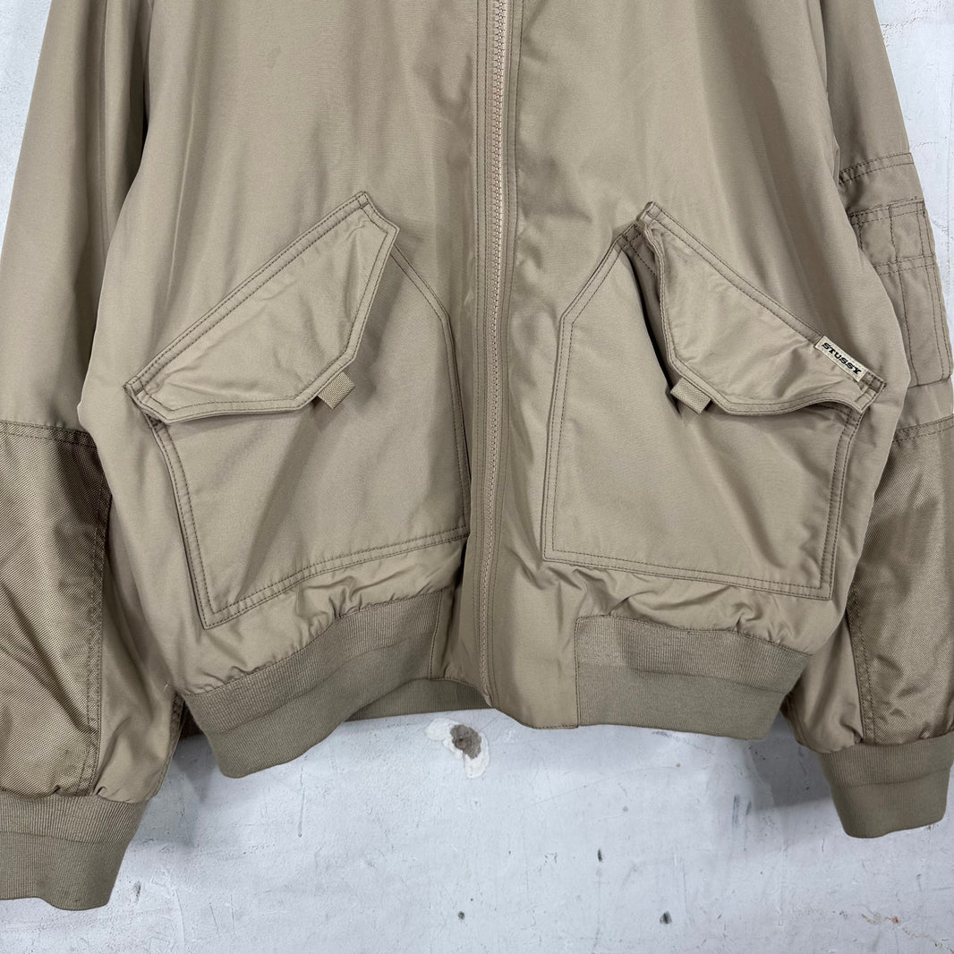 Stussy Mock Neck Flight Bomber