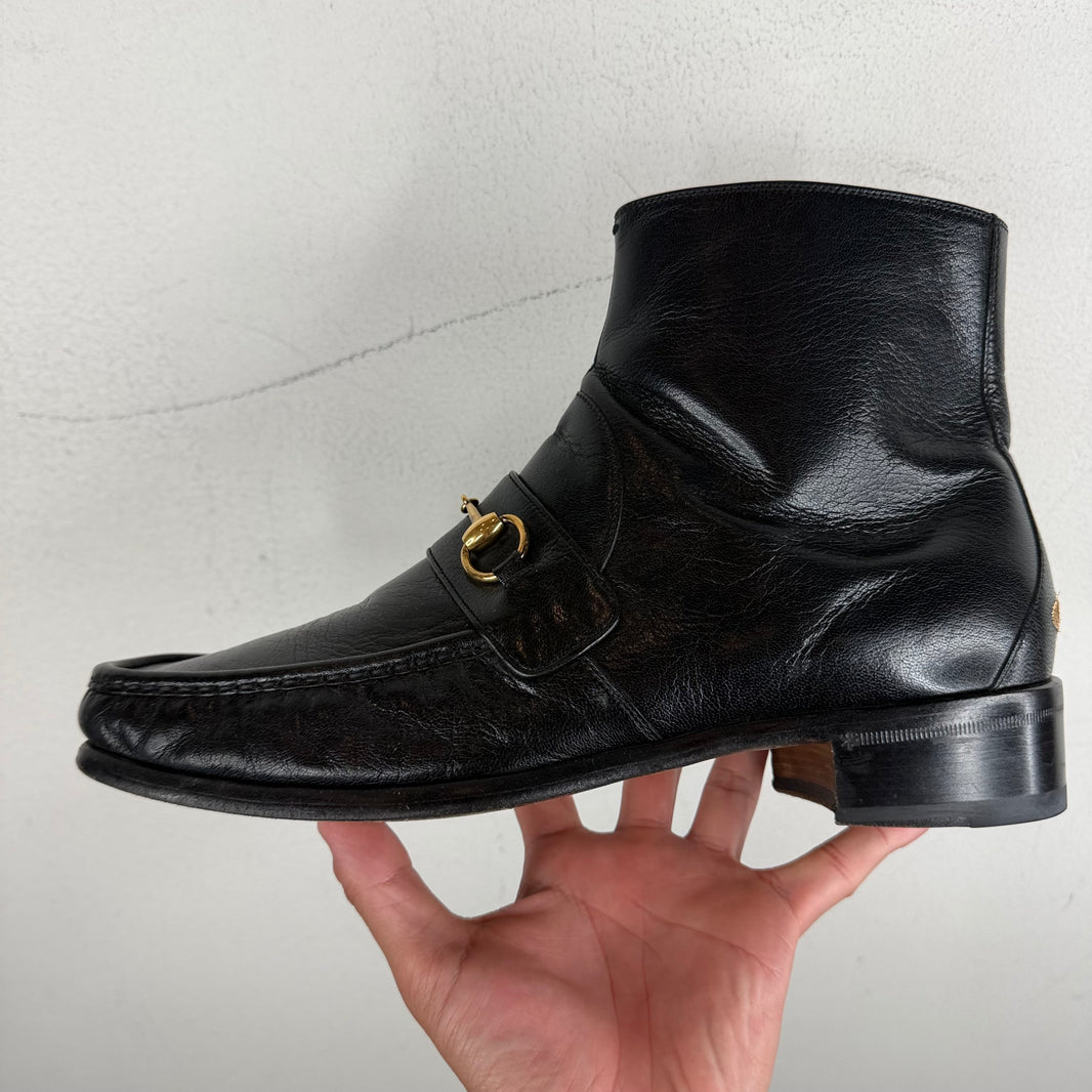 Gucci Horsebit Loafer Boots