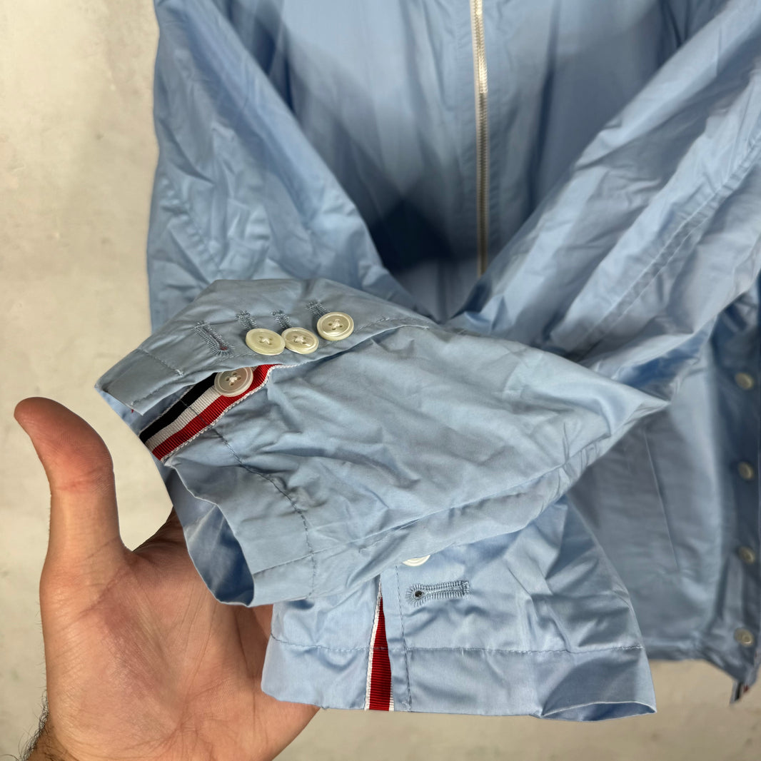 Thom Browne Blue Packable Track Jacket