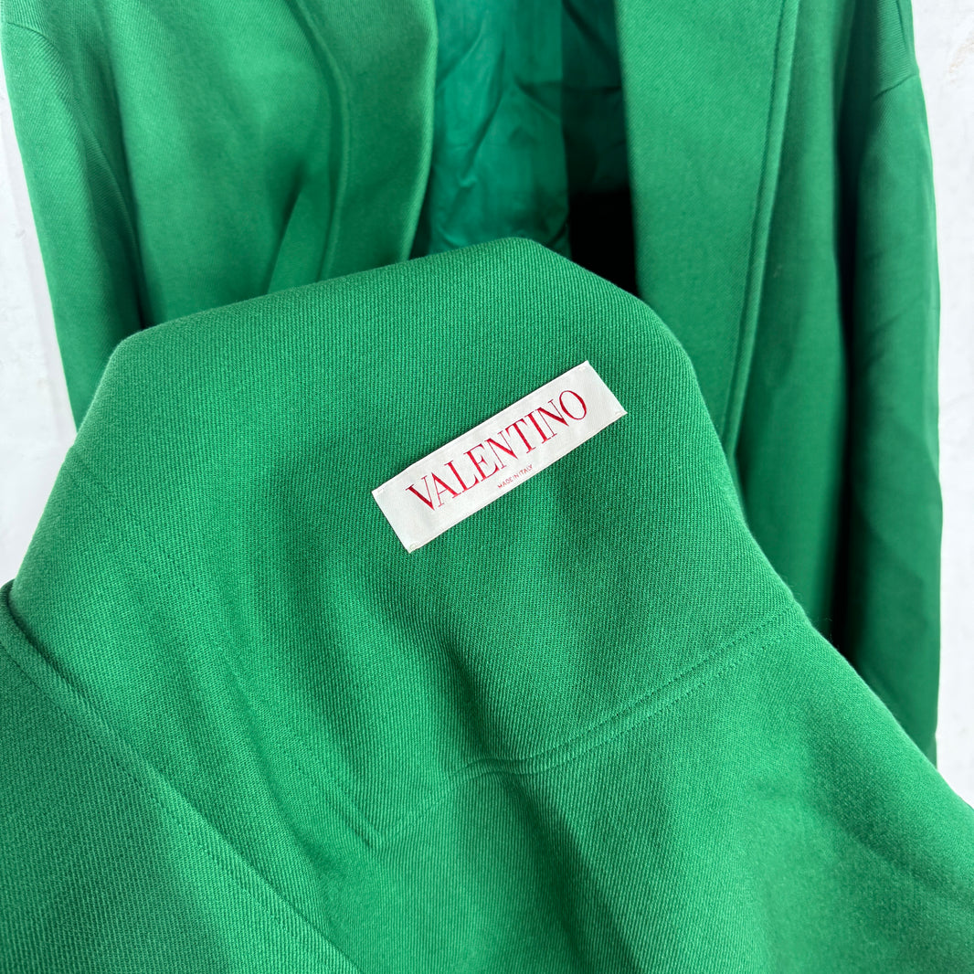 Valentino Runway Buttonless Long Coat
