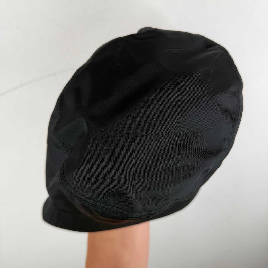 Prada Plaque Re-Nylon Bucket Hat