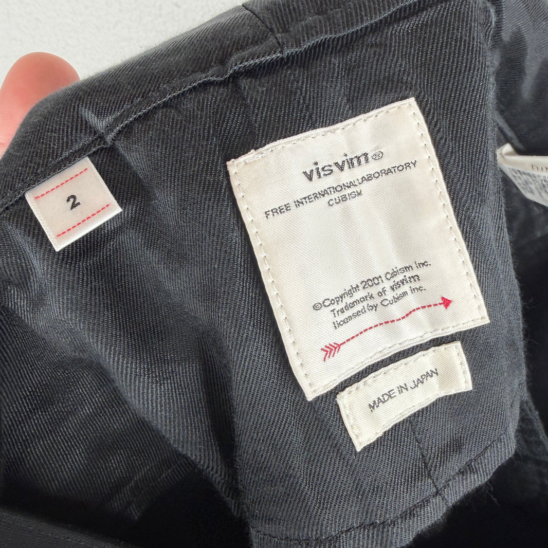 Visvim Black Belted Trouser Pants