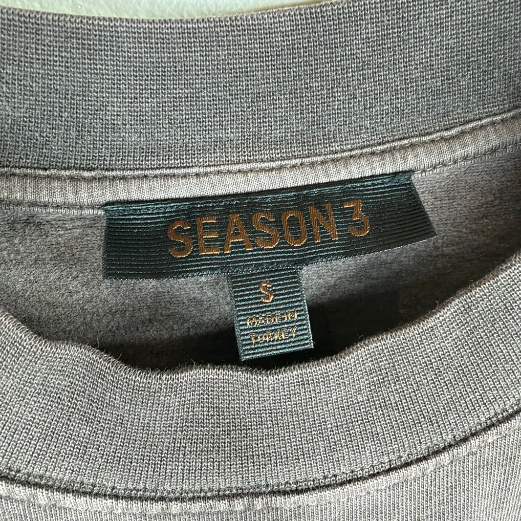 Yeezy Season 3 Brown Oversized T-Shirt