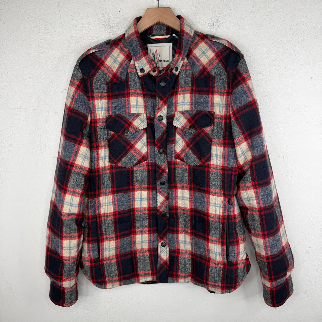 Moncler Puffer Lined Flannel