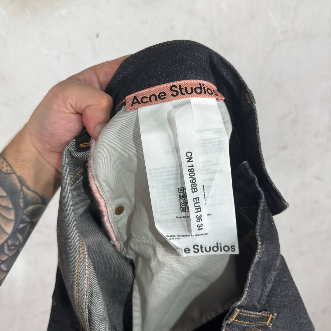Acne Studios Trafalgar Charcoal Flared Jeans