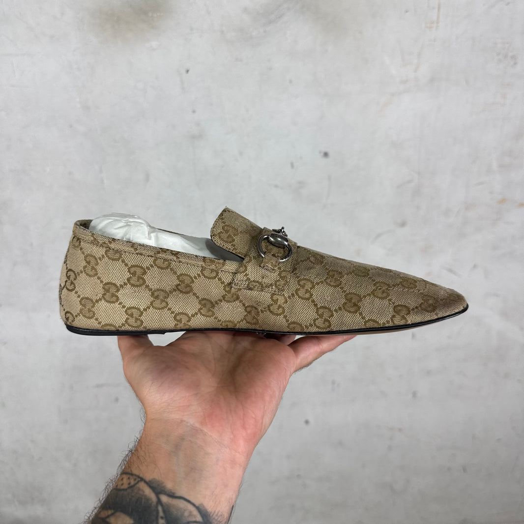 Gucci Monogram Ragazzo Mules