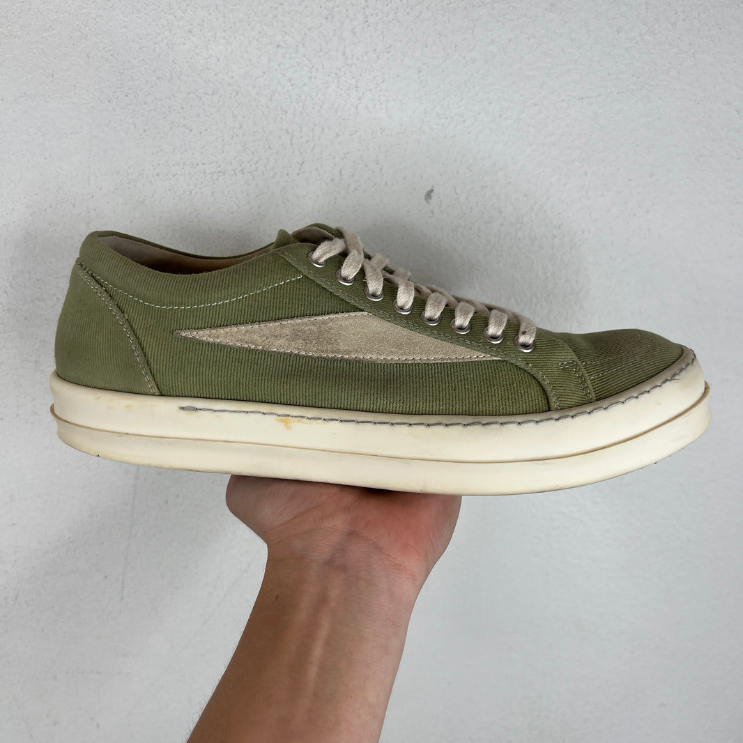 DRKSHDW Green Vintage Sneakers