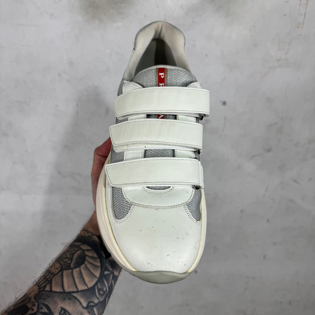 Prada Platformed White Americas Cup
