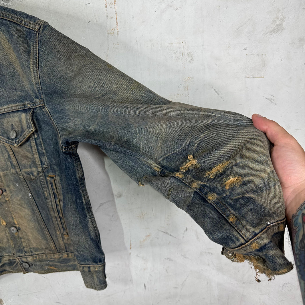 ERD Type II Distressed Denim Jacket