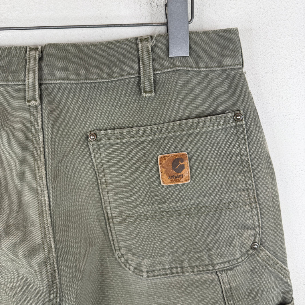 Vintage Carhartt Smoked Green Double Knee Pants